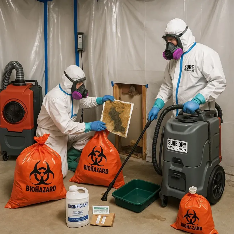 Contaminated Water Handling Protocols process in Lawrence Park, PA